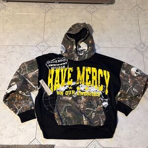Camouflage Sweatsuit - Black & Yellow 
Have Mercy On Our Enemies